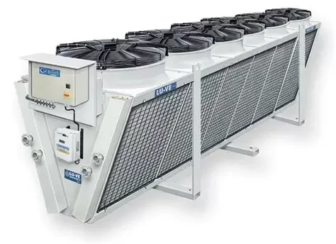 LU-VE — DRY COOLERS WITH SINGLE FAN ROW V COILS XDHL